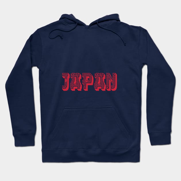 I love Japan Hoodie by RomArte